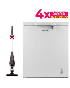 Congélateur Coffre BRANDT BFK615MSW 120L - Blanc