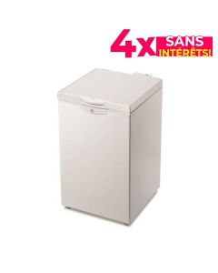 Congélateur Horizontal INDESIT OS140EX 170L - Blanc