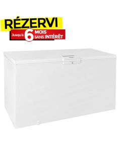 Congélateur Horizontal WHIRLPOOL WHE3933 6éme SENS 500Litres - Blanc