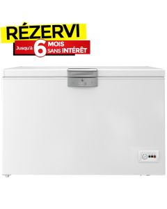 Congélateur Horizontal BEKO HSM40081 400 Litres - Blanc