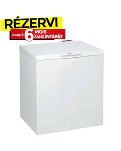 Congélateur Horizontal WHIRLPOOL CF28A 212L - Blanc