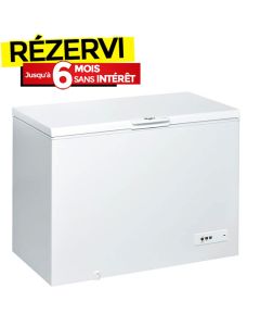 Congélateur WHIRLPOOL Horizontal CF430A 450 Litres - Blanc