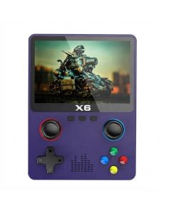 Console de Jeu Portable X6 IPS HD 3.5" - Violet