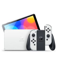 Console NINTENDO Switch OLED Blanche avec Mario Kart 8 Deluxe
