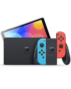 Console NINTENDO Switch OLED Bleu/Rouge + Mario Kart