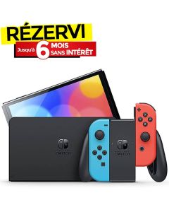 Console de Jeux NINTENDO Switch Oled - Rouge&Bleu