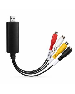 Convertisseur EASY CAP USB vers RCA - Noir