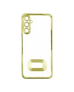 Coque Transparent Pour Smartphone SAMSUNG A24 Avec Contour Gold