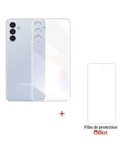 Coque Transparente Pour SAMSUNG A55 + Film De Protection HD+