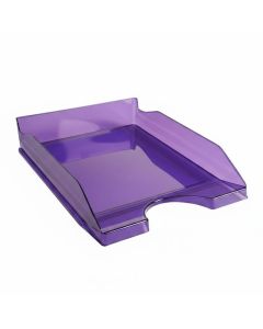 Corbeille à Courrier FAPI 935800 Pleine Transparent - Violet