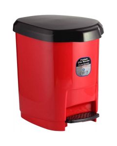 Corbeille à Papier ARK 20L Avec Pédale - Rouge