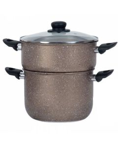 Couscoussier COOK'ART 6 L - Marron