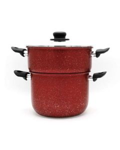 Couscoussier COOK'ART 6 L - Rouge