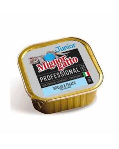 Pâté Professionnel MIGLIOR GATTO Junior 100Gr