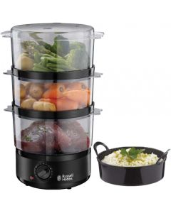 Cuiseur Vapeur RUSSELL HOBBS 400 Watts - Noir