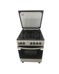 Cuisinière à Gaz SEG FG6402MXZBT 60 cm - Silver & Noir