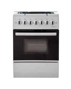 Cuisinière à Gaz SOTACER F6B40G2W 4 Feux 60cm - Blanc