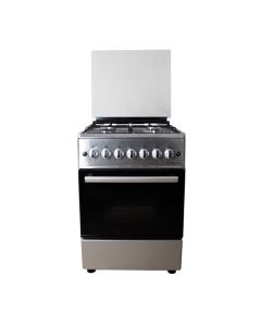 Cuisinière à Gaz SOTACER F6B40G2I 4 Feux 60cm - Silver