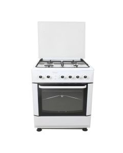 Cuisinière à gaz PROCOOK TG6640BL 60 cm - Blanc