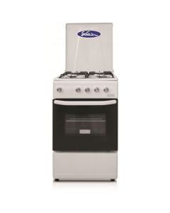 Cuisinière à Gaz SOTACER TGG1005W 50cm 4 Feux - Blanc