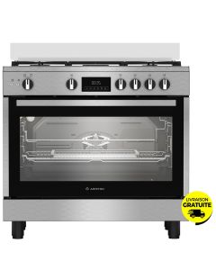 Cuisinière à Gaz ARISTON ARR9GGF33229XNA 90cm 5 Feux - Inox