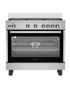Cuisinière à Gaz ARISTON LF66GG40 5 Feux 90cm - Inox