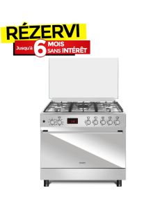 Cuisinière à Gaz ARTHUR MARTIN AME90IX 90cm 5 Feux - Inox