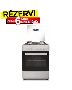 Cuisinière à Gaz SOTACER SF607WI 4 Feux 60cm - Blanc