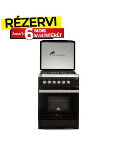 Cuisinière MONTBLANC REN-6060 4 Feux - Noir