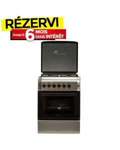 Cuisinière MONTBLANC REX-6060 4 Feux - Inox