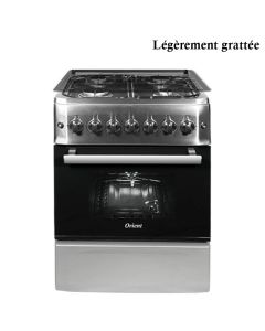 Cuisinière ORIENT OC-60-60TIT 4Feux 60 cm - Inox