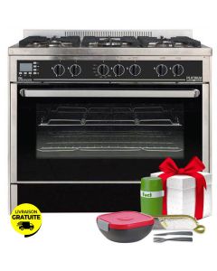 Cuisinière UNIONAIRE Platinum Plus 5 Feux - Noir