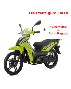 Cyclomoteur ZIMOTA TARGET 124 cc - Vert Pistache