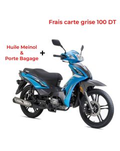 Cyclomoteur ZIMOTA TARGET Bleu 124 cc