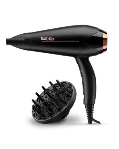 Sèche cheveux Ionique BABYLISS D570E TURBO SHINE 2200W - Noir