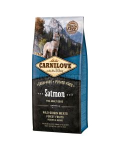 Croquettes CARNILOVE Pour Chien Saumon 1,5 Kg
