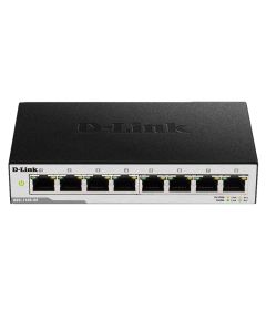 Switch D-LINK Intelligent 8 Ports 10/100/1000 Mbps  - Noir (DGS-1100-08)