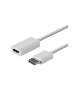 Adaptateur Display Port Vers HDMI - Blanc 