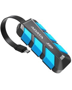 Disque Dur Externe ADATA SC740 500 Go SSD USB 3.2 - Noir&bleu