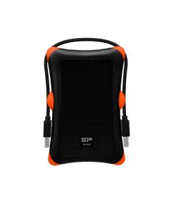 Disque Dur Externe Anti Choc SILICON POWER A30 1To USB 3.2 - Noir&Orange