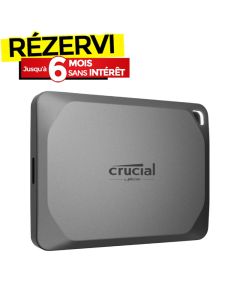 Disque Dur Externe Crucial SSD X9 Pro 4 To - Gris