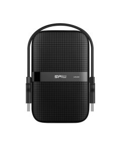 Disque Dur Externe SILICON POWER ARMOR A60 2 To USB 3.2 - Noir
