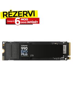 Disque Dur Interne SAMSUNG SSD 990 EVO Plus 5.0 x2 2To NVMe PCIe  