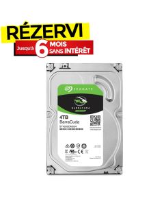 Disque Dur Interne SEAGATE BARRACUDA 4To 3.5'' New 