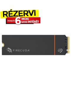 Disque Dur Interne SEAGATE FireCuda 530R Heatsink SSD 1TB  M.2 NVME Gen4x4 