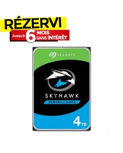 Disque Dur De Surveillance Seagate SkyHawk 2 To - SATA 6 Gb/s - 256 Mo - Pour Systèmes 24/7