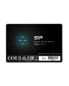 Disque Dur Interne SILICON POWER A55 2To SSD SATA III - Noir