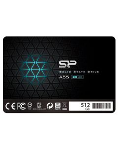 Disque Dur Interne SILICON POWER A55 512Go SSD - Noir