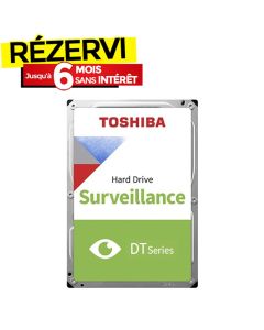 Disque Dur Interne TOSHIBA DT02-V 6To 3.5'' Pour Vidéo Surveillance