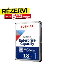 Disque Dur Interne TOSHIBA Enterprise série MG09 18 To 3.5'' HDD
